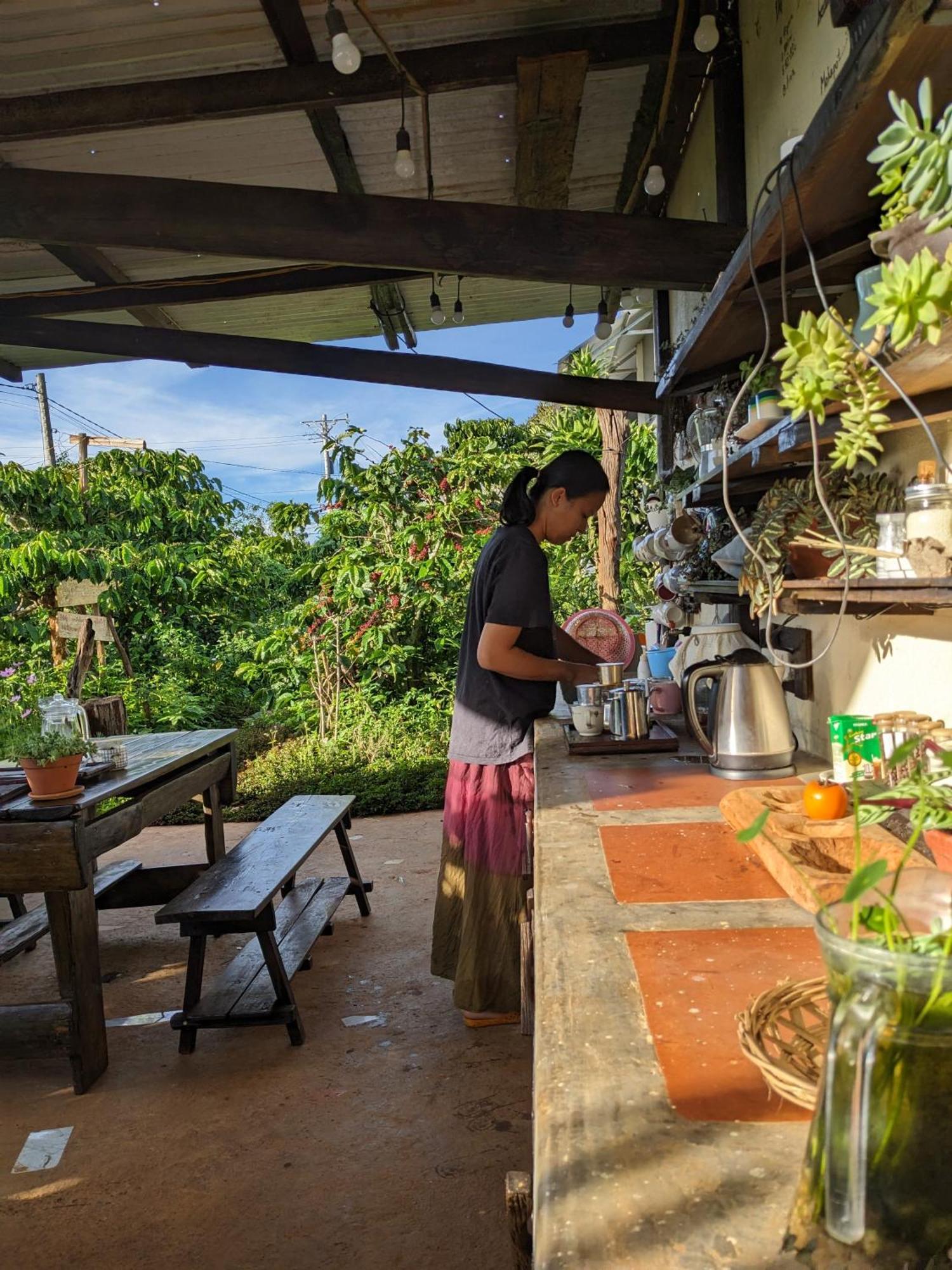 Ivy Coffee Farm - Garden House Lejlighed Duc Trong Eksteriør billede